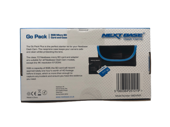 Nextbase Duo HD 8GB Go Pack with Protective Carry Case - Nextbase Parts